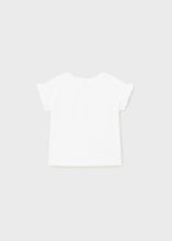 Little Girls White Butterfly T-Shirt - 1013
