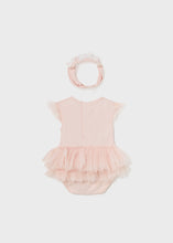 Baby Girls Pink Tulle Romper - 1702
