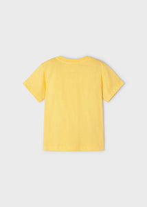 Boys Yellow Skateboard T-Shirt - 3013