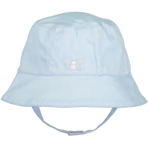 Pale Blue Fishermans Sun Hat - Gareth