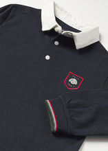 Boys Navy Blue Rugby Shirt - 2168