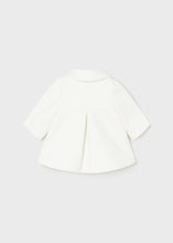 Baby Girls Off-White Dress Coat - 2406