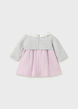 Girls Lilac Knitted Dress - 2843