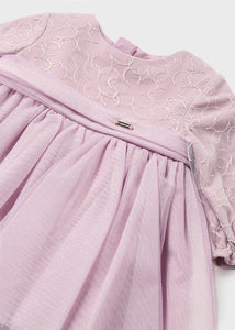 Girls Lilac Tulle Dress - 2855