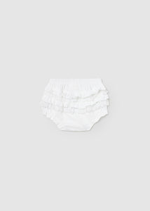 Baby Girls Cotton Frilly Pants - 9698