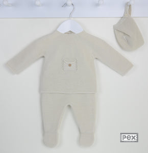 Baby Boys Knitted 3 Piece Set - Hugo