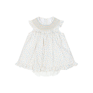 Baby Girls Elena Dress & Bloomers Set - DBV24319