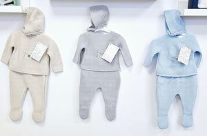 Baby Boys Knitted 3 Piece Set - Hugo