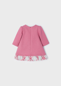 Baby Girls Pink Glitter Dress - 2823