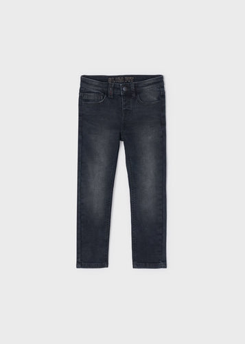 Boys Black Slim Fit Jeans - 4595