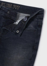 Boys Black Slim Fit Jeans - 4595