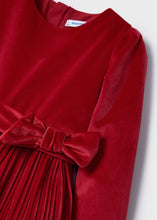 Red Velvet Dress - 4954