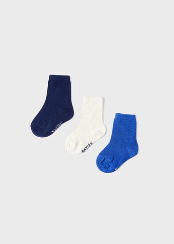Toddler Boy 3 Pack Socks Bluses and Cream