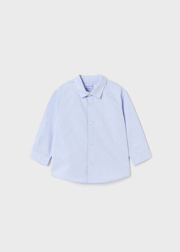 Blue Long Sleeved Shirt - 124