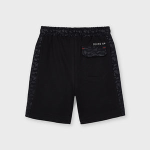 Boys Black Shorts - 3240