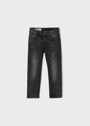 Boys Black Denim Jeans - 3578