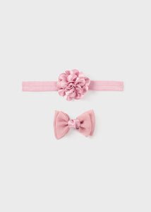 Baby Girls  Pink Headband & Clip - 9612