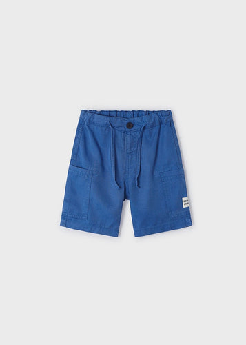 Boys Blue Cargo Style Shorts - 3270