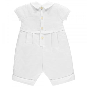 Gerald - Baby Boys Romper with Baker Boys Hat