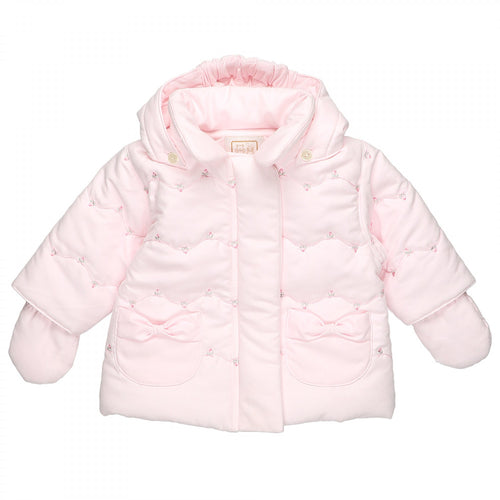 Baby Girls Pink Winter Jacket - Riva