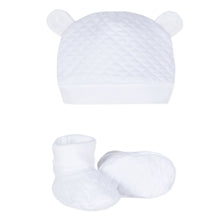 Baby Cotton Hat & Bootie Set