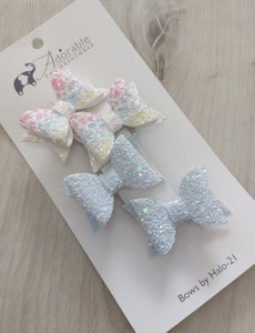 Hair Bows - Small 4 Pack