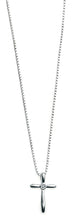 Girls Silver Cross Necklace